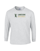 Lakeside HS Baseball Basic - Mens Basic Cotton Long Sleeve