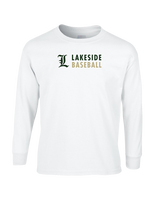 Lakeside HS Baseball Basic - Mens Basic Cotton Long Sleeve