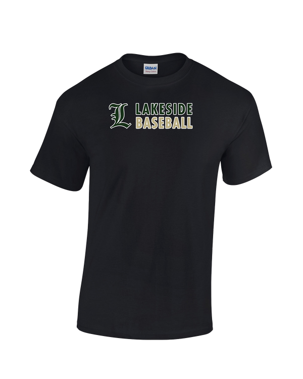 Lakeside HS Baseball Basic - Cotton T-Shirt