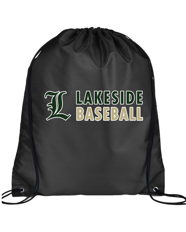 Lakeside HS Baseball Basic - Drawstring Bag