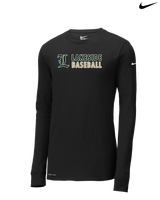 Lakeside HS Baseball Basic - Nike Dri-Fit Poly Long Sleeve