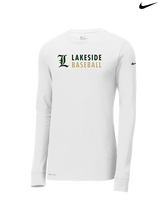 Lakeside HS Baseball Basic - Nike Dri-Fit Poly Long Sleeve