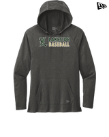 Lakeside HS Baseball Basic - New Era Tri Blend Hoodie