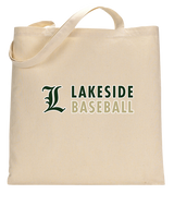 Lakeside HS Baseball Basic - Tote Bag