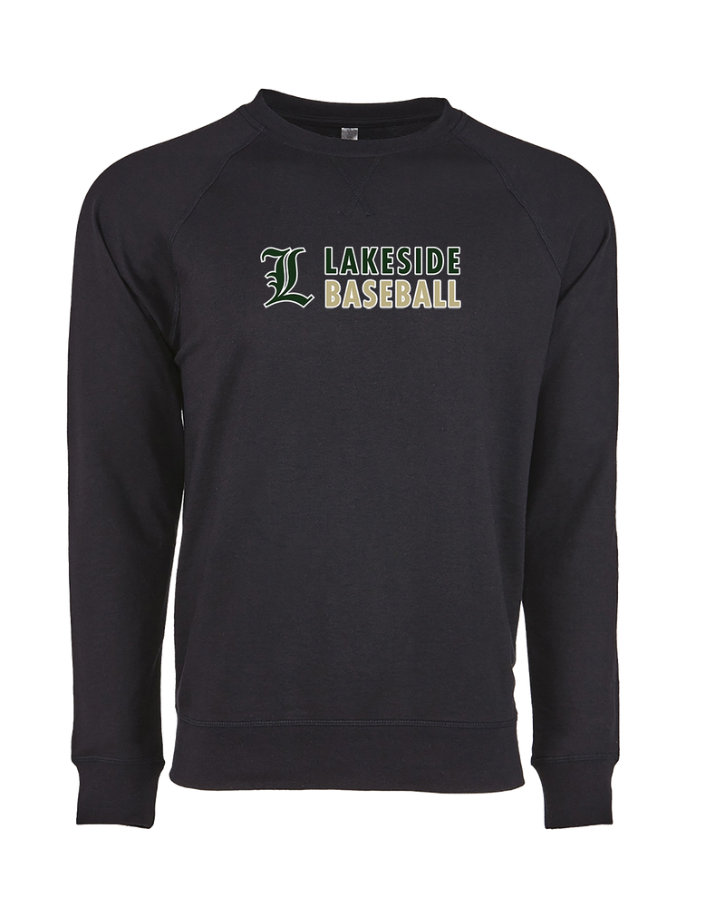 Lakeside HS Baseball Basic - Crewneck Sweatshirt