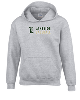 Lakeside HS Baseball Basic - Cotton Hoodie