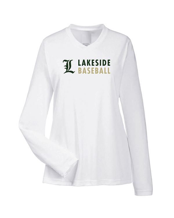 Lakeside HS Baseball Basic - Womens Performance Long Sleeve