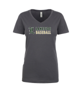 Lakeside HS Baseball Basic - Womens V-Neck