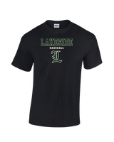 Lakeside HS Baseball Block - Cotton T-Shirt