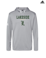 Lakeside HS Baseball Block - Adidas Men's Hooded Sweatshirt