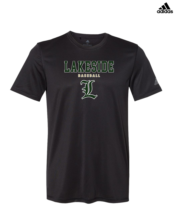 Lakeside HS Baseball Block - Adidas Men's Performance Shirt
