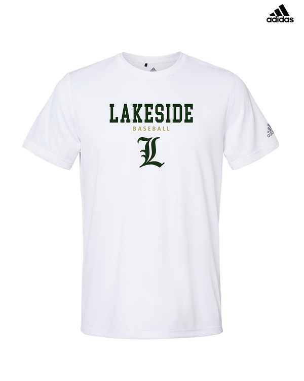 Lakeside HS Baseball Block - Adidas Men's Performance Shirt