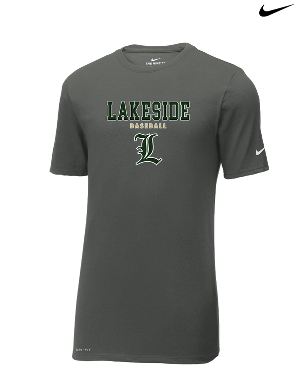 Lakeside HS Baseball Block - Nike Cotton Poly Dri-Fit