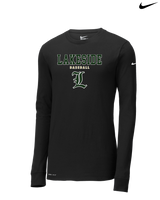 Lakeside HS Baseball Block - Nike Dri-Fit Poly Long Sleeve