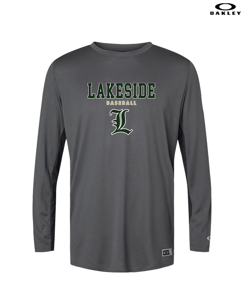 Lakeside HS Baseball Block - Oakley Hydrolix Long Sleeve