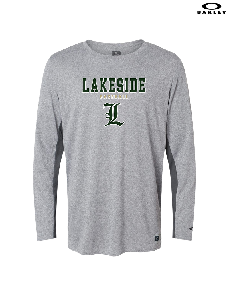 Lakeside HS Baseball Block - Oakley Hydrolix Long Sleeve