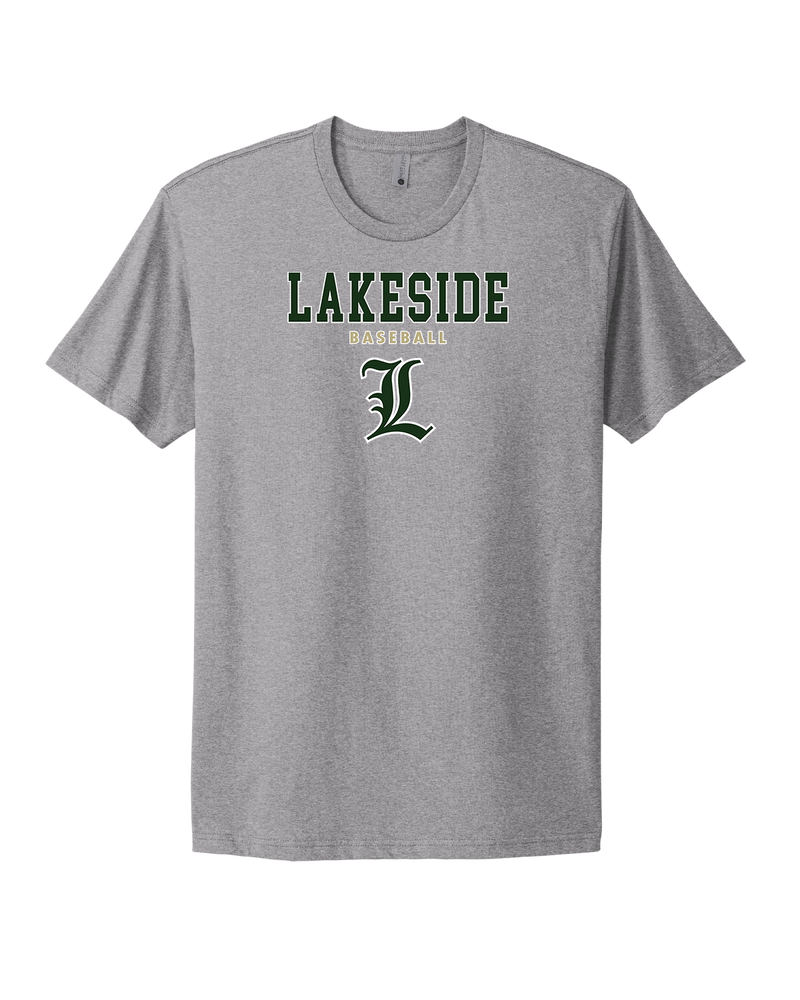 Lakeside HS Baseball Block - Select Cotton T-Shirt