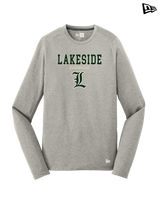 Lakeside HS Baseball Block - New Era Long Sleeve Crew