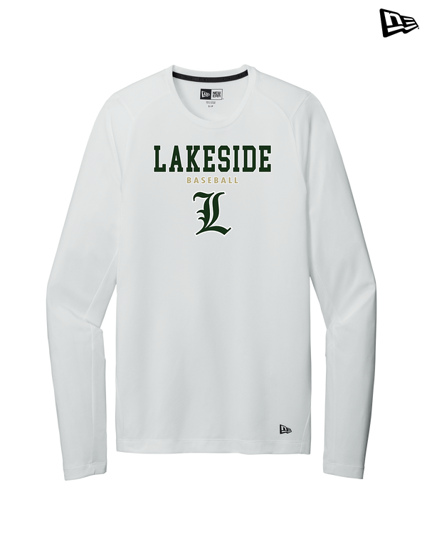 Lakeside HS Baseball Block - New Era Long Sleeve Crew