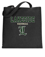 Lakeside HS Baseball Block - Tote Bag