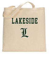 Lakeside HS Baseball Block - Tote Bag
