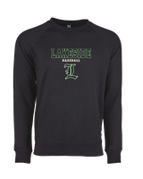 Lakeside HS Baseball Block - Crewneck Sweatshirt