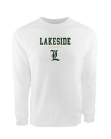 Lakeside HS Baseball Block - Crewneck Sweatshirt