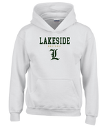 Lakeside HS Baseball Block - Cotton Hoodie