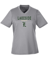 Lakeside HS Baseball Block - Womens Performance Shirt