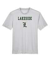 Lakeside HS Baseball Block - Youth Performance T-Shirt