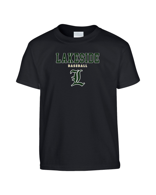 Lakeside HS Baseball Block - Youth T-Shirt