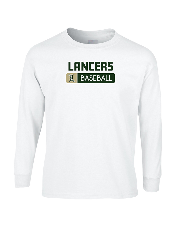 Lakeside HS Baseball Pennant - Mens Basic Cotton Long Sleeve