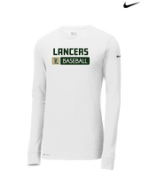 Lakeside HS Baseball Pennant - Nike Dri-Fit Poly Long Sleeve