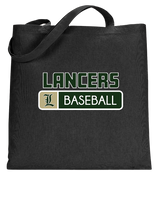 Lakeside HS Baseball Pennant - Tote Bag