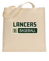 Lakeside HS Baseball Pennant - Tote Bag