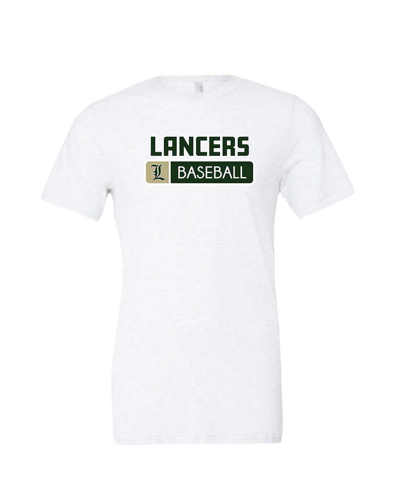 Lakeside HS Baseball Pennant - Mens Tri Blend Shirt