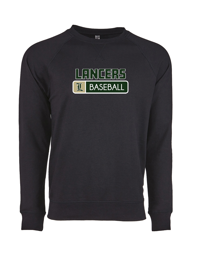 Lakeside HS Baseball Pennant - Crewneck Sweatshirt