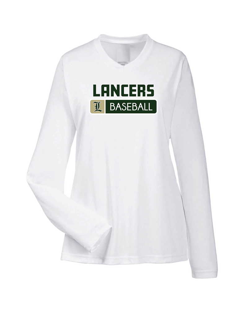 Lakeside HS Baseball Pennant - Womens Performance Long Sleeve