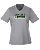 Lakeside HS Baseball Pennant - Womens Performance Shirt