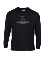 Lakeside HS Baseball Split - Mens Basic Cotton Long Sleeve