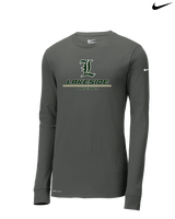 Lakeside HS Baseball Split - Nike Dri-Fit Poly Long Sleeve