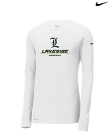 Lakeside HS Baseball Split - Nike Dri-Fit Poly Long Sleeve