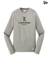 Lakeside HS Baseball Split - New Era Long Sleeve Crew