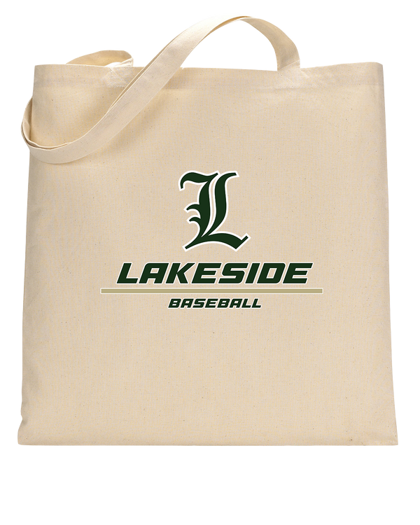 Lakeside HS Baseball Split - Tote Bag