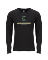 Lakeside HS Baseball Split - Tri Blend Long Sleeve