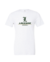Lakeside HS Baseball Split - Mens Tri Blend Shirt