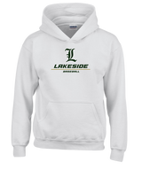 Lakeside HS Baseball Split - Cotton Hoodie