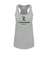Lakeside HS Baseball Split - Womens Tank Top
