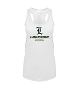 Lakeside HS Baseball Split - Womens Tank Top