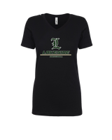 Lakeside HS Baseball Split - Womens V-Neck